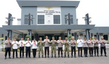 Sidoarjo-Ajak-Silaturahmi-Perkuat-Sinergitas,-Kapolresta-Sidoarjo-Kunjungan-ke-Lanudal-Juanda